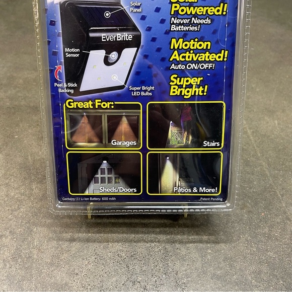 Ever Brite BRITE Motion Activated LED Solar Light - Picture 4 of 6